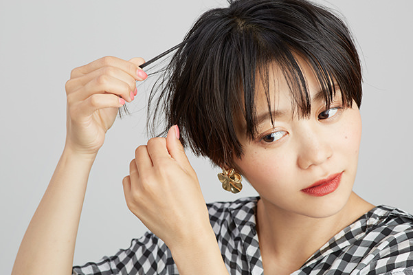 【ショートのヘアセット】濡れ髪スタイリング術