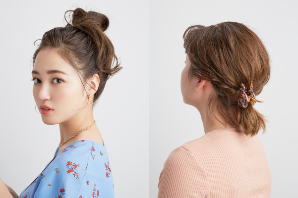 夏の涼しげヘアアレンジ 長さ別 崩れ知らずの簡単まとめ髪で暑い日も