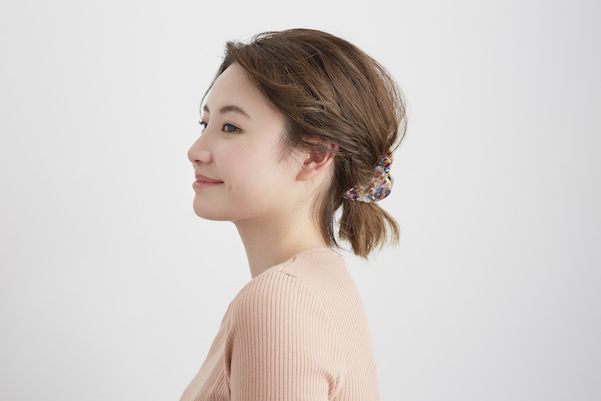 ボブのアップヘアアレンジ