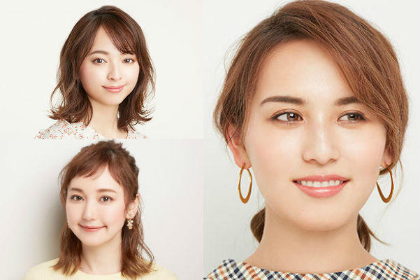 丸顔 面長 エラ張り 顔型別に 似合うメイク ヘアをプロが伝授 美容の情報 ワタシプラス 資生堂