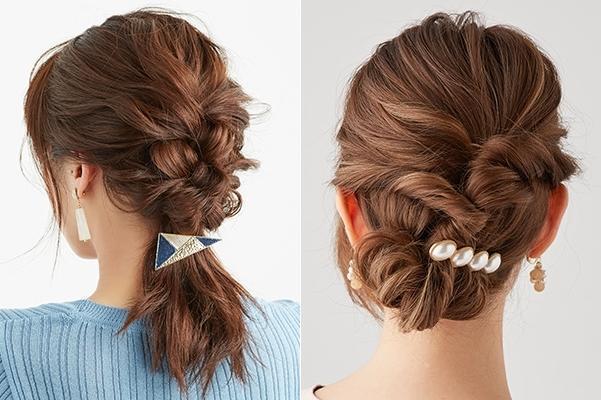 ミディアムヘアアレンジ11選 お仕事ヘアからパーティヘアまで 簡単かわいくマンネリ解消 美容の情報 ワタシプラス 資生堂