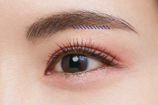 【BROWS】目もとのメリハリ感を引き立てる軽さのある眉