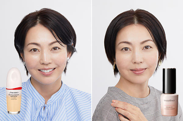 【ファンデ美容液で叶える】シミ・たるみ印象...大人の肌悩みをカバーして極上ツヤ肌に