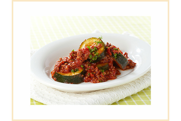 【大人のニキビ対策レシピ】ズッキーニのトマト煮