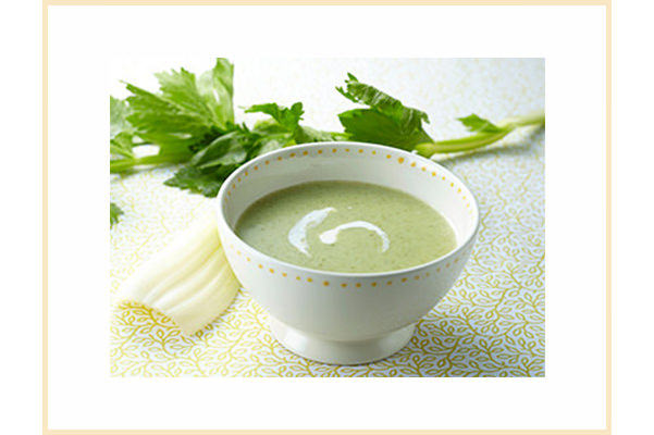 【冷え対策レシピ】セロリのポタージュスープ