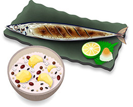 雑穀米イラスト