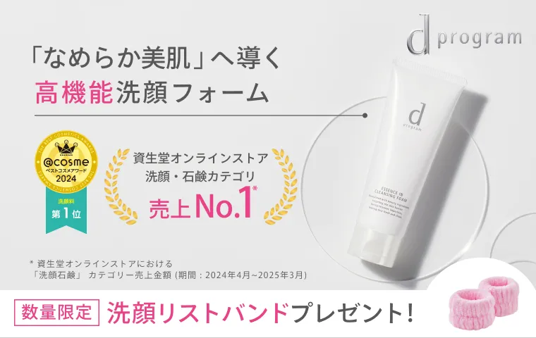 洗顔リストバンドプレゼント