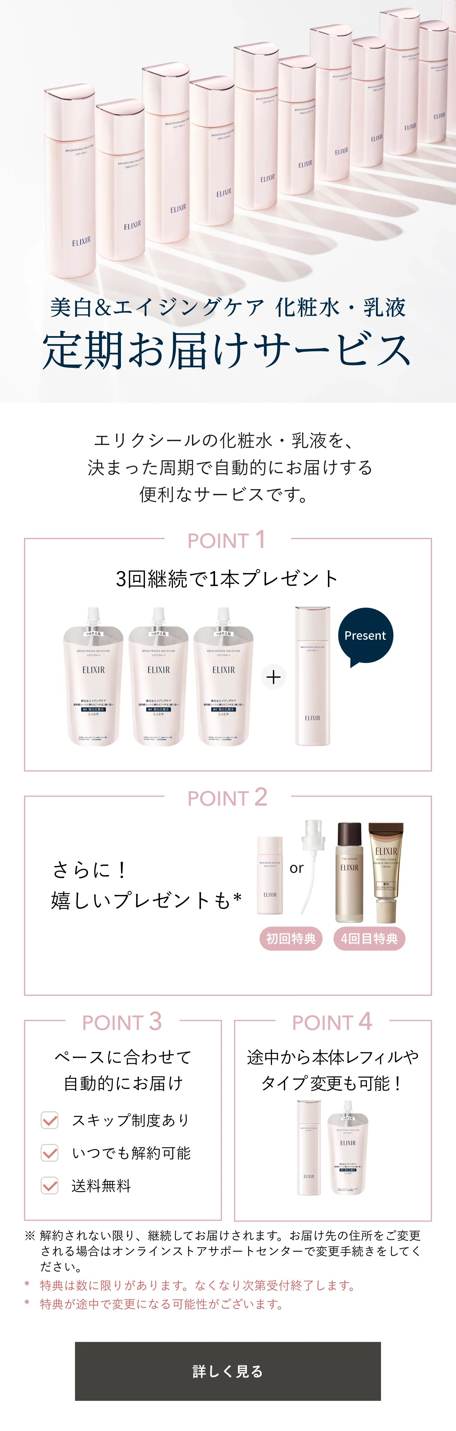 ふ*ん様 ELIXIR薬用美白乳液 詰め替え5個 ふ*ん様 ELIXIR