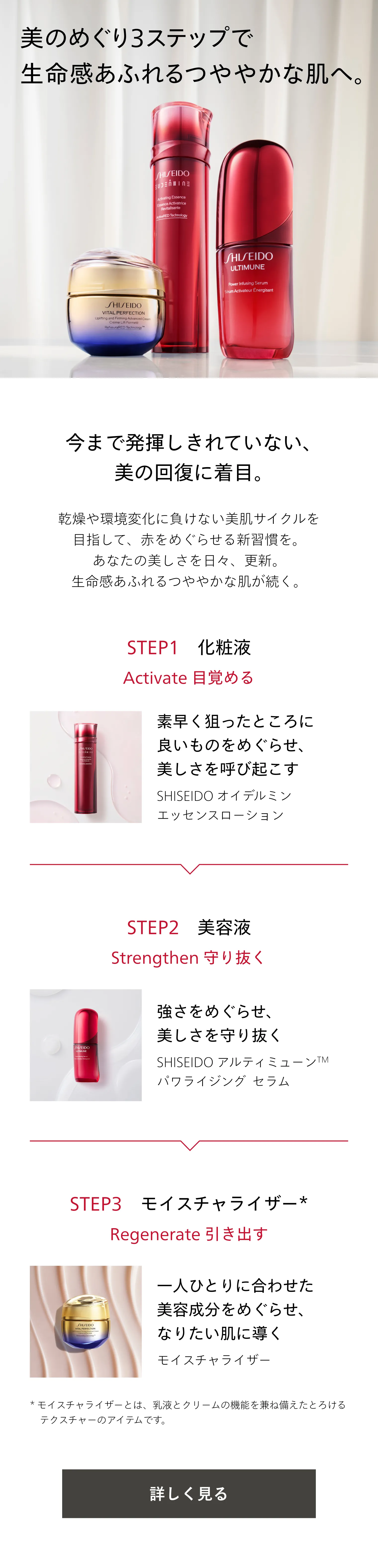 トライアル キット｜トライアル ・ 旅行用｜SHISEIDO アルティ