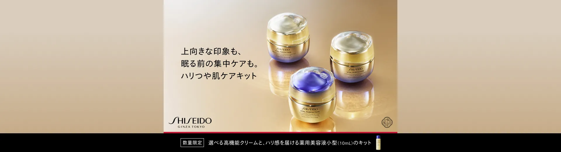 SHISEIDO バイタルパーフェクション ハリつや肌ケアキット