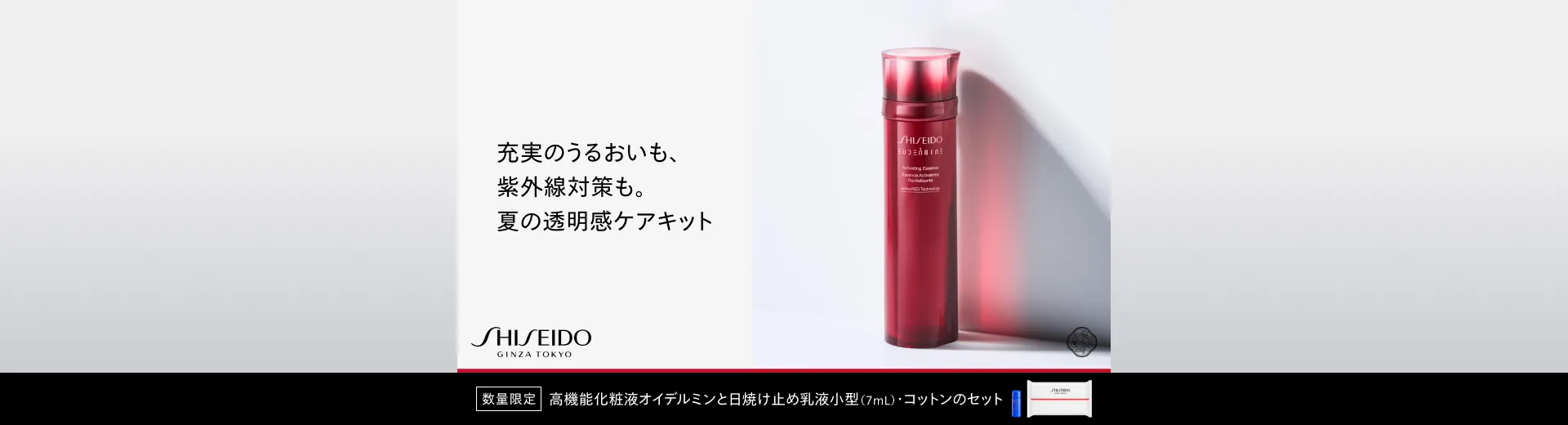 SHISEIDO 夏の透明感ケアキット