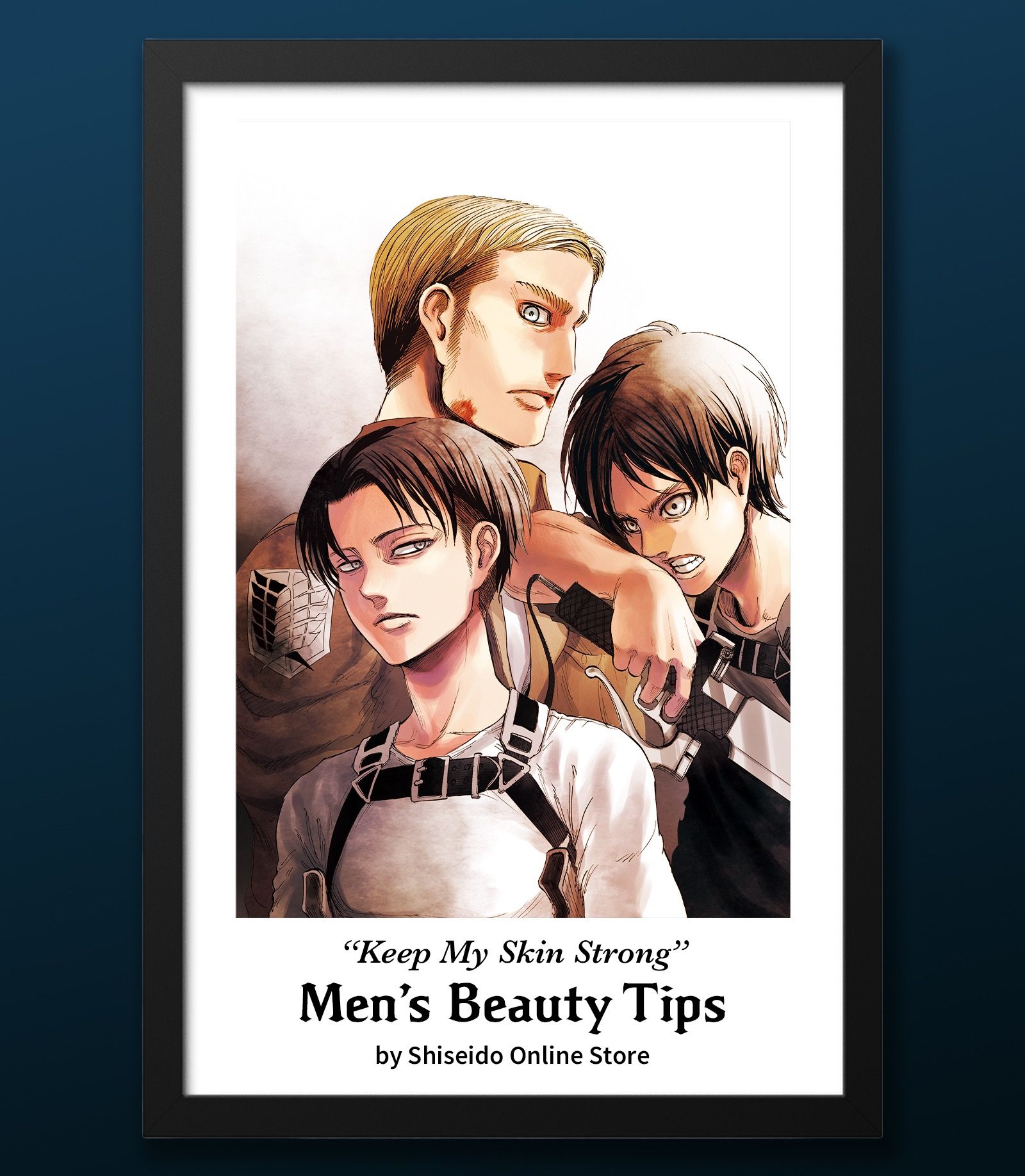 “Keep My Skin Strong” Men's Beauty Tips by Shiseido Online Store