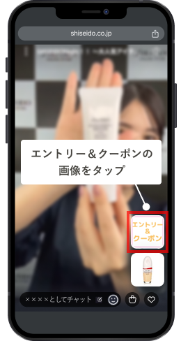 エントリーページ 画面キャプチャ