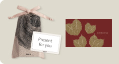 ラッピング メッセージカード