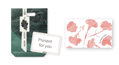 ラッピング メッセージカード