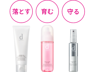 落とす 育む 守る