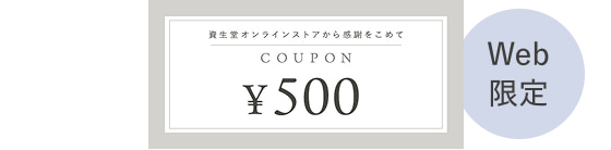 Web限定 500円クーポン