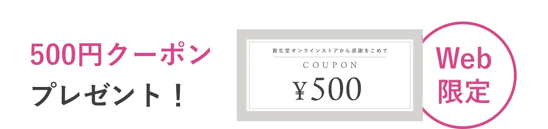 500円クーポンプレゼント! Web限定