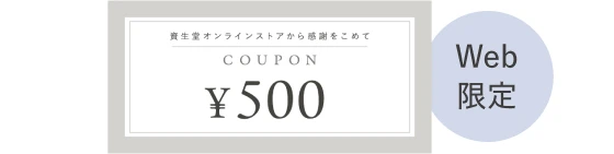 Web限定 500円クーポン