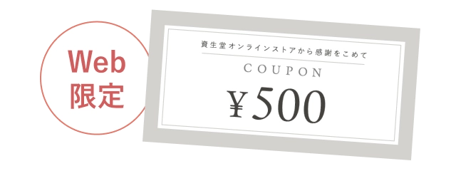Web限定 500円クーポン