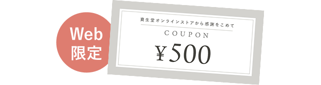 Web限定 500円クーポン