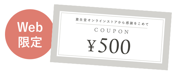 Web限定 500円クーポン