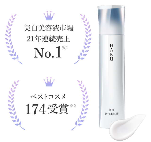 [美白美容液市場21年連続売上No.1 ※1] [ベストコスメ174受賞 ※2] 商品画像