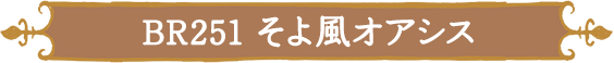 BR251 そよ風オアシス
