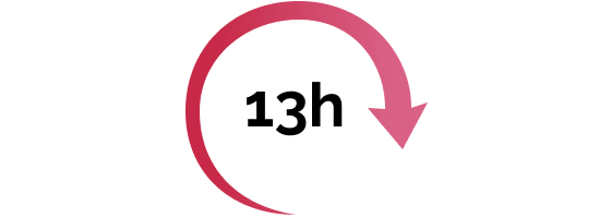 13h