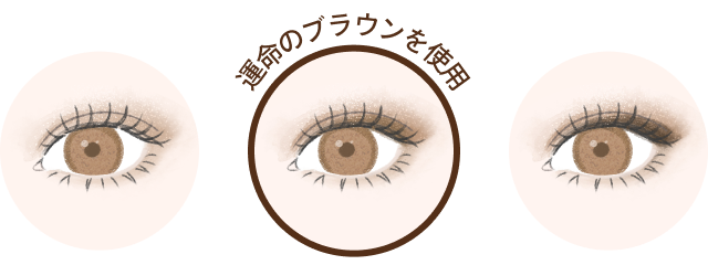 運命のブラウンを使用
