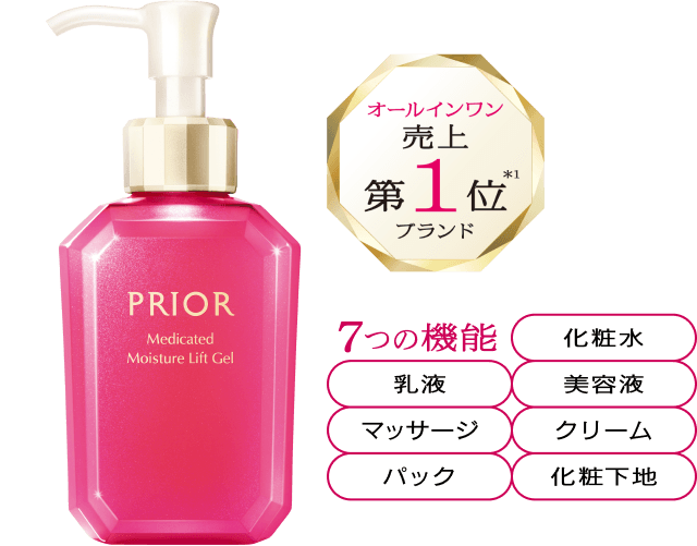 商品画像 7つの機能 化粧水 乳液 美容液 マッサージ クリーム パック 化粧下地