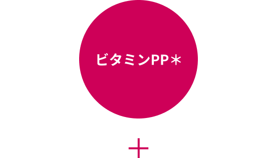 ビタミンPP＊　＋