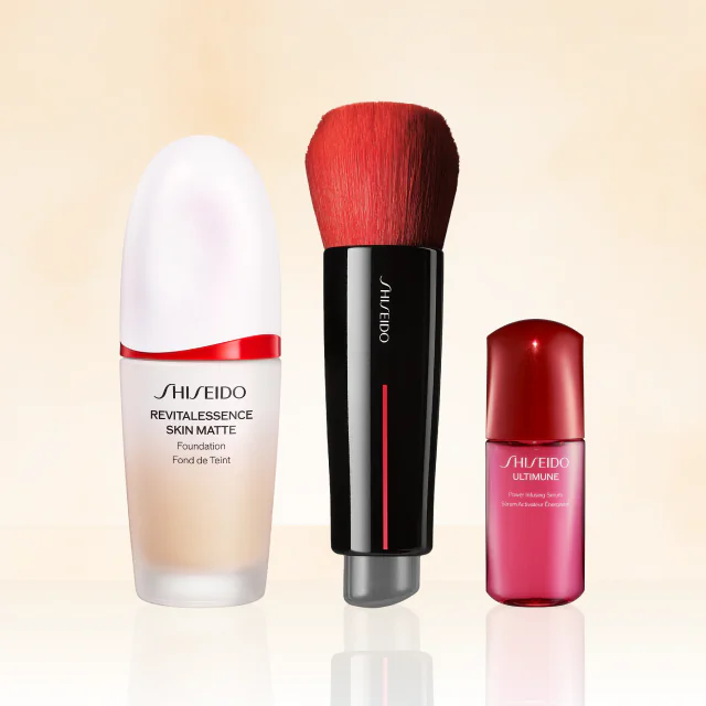 SHISEIDO リキッドファンデーション＆ブラシセット SHISEIDO ベースメイク特集｜キャンペーン｜資生堂オンラインストア
