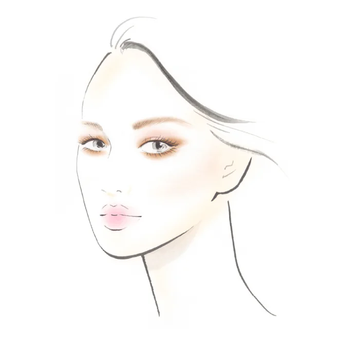 05/09 スモーキーアイルックのイラスト