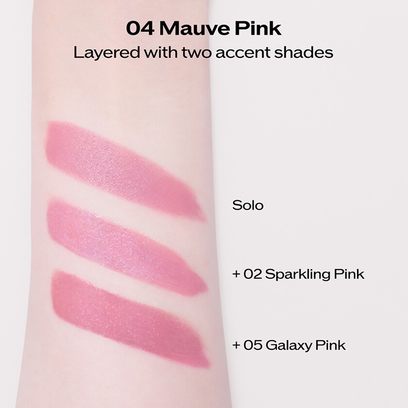 04 Mauve Pink Layered with two accent shades