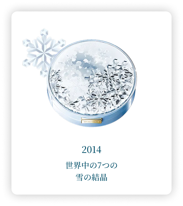 2014 世界中の7つの雪の結晶